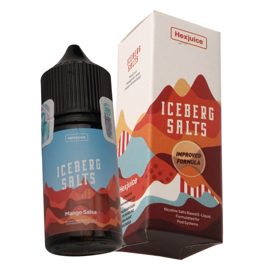 Iceberg Salts Mango Salsa Salt Nic 30ML 30MG by Hex Juice