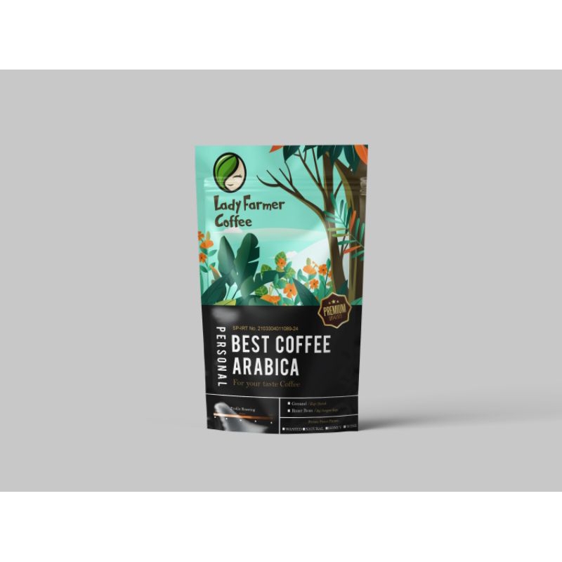 

Lady Farmer coffee Arabika Fullwash