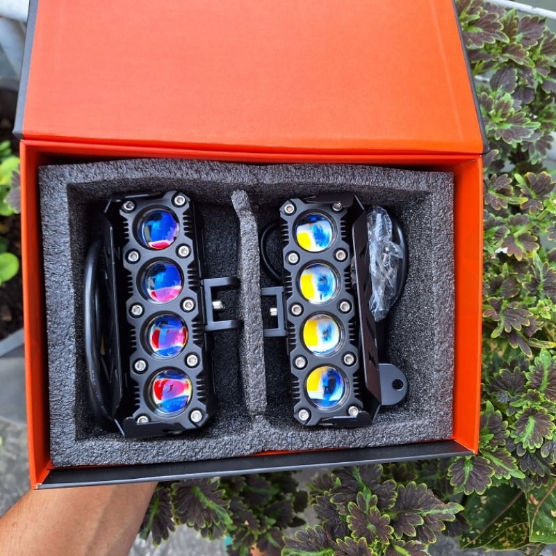 mini projie galman 4 mata laser gun hi lo beam quality premium.