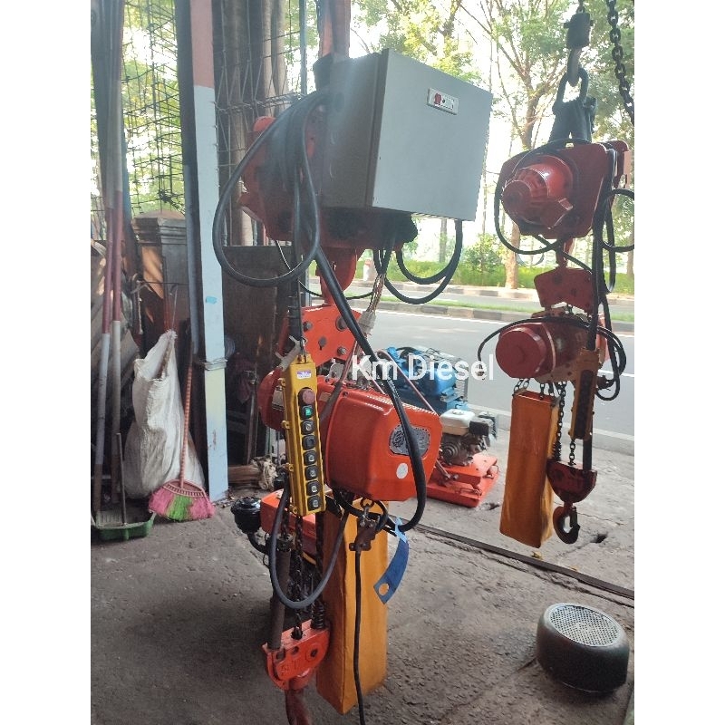 Hoist Crane 3 Ton Rantai 6 Meter / Hoist 3 Ton Rantai / Crane Hoist 3T