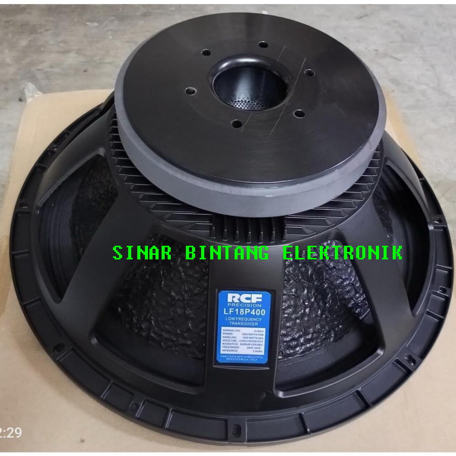 RCF Speaker Component L18P400 - 18 Inch Component RCF L 18P400