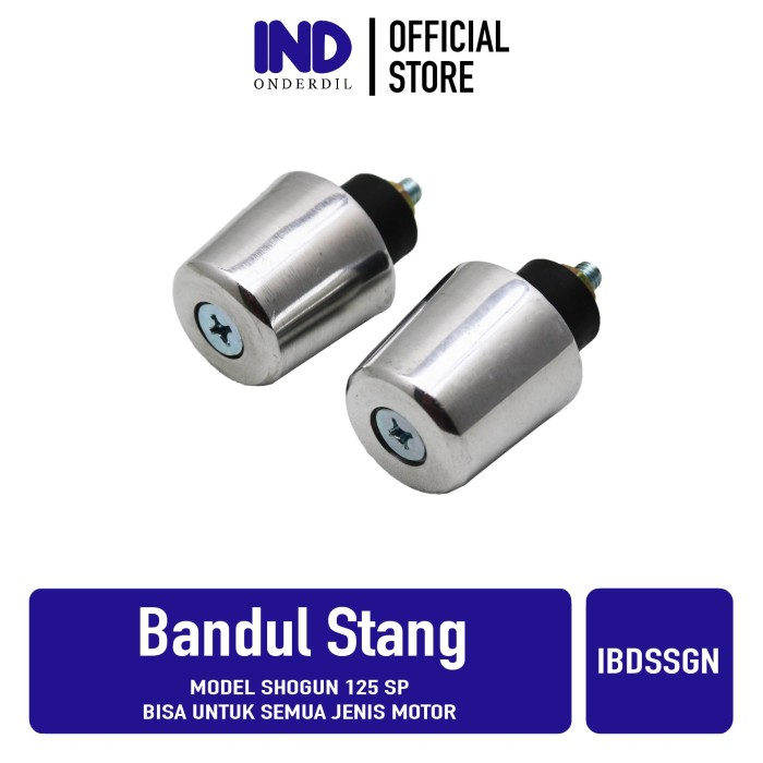 Bandul-Jalu Stang-Setang Chrome-Silver 2 Pcs-1 Set Shogun Universal