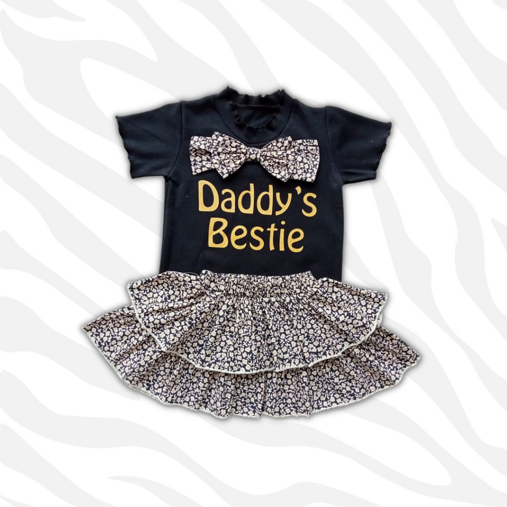 Mommy + Daddy bestie tee set