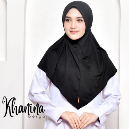 Hijab Instan /Jilbab Bergo Eltu /Bergo Tali/ Khanina Bergo Eltu