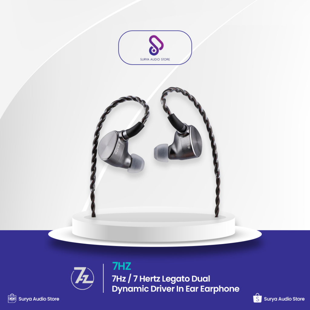 7Hz / 7 Hertz Legato Dual Dynamic Driver In Ear Earphone