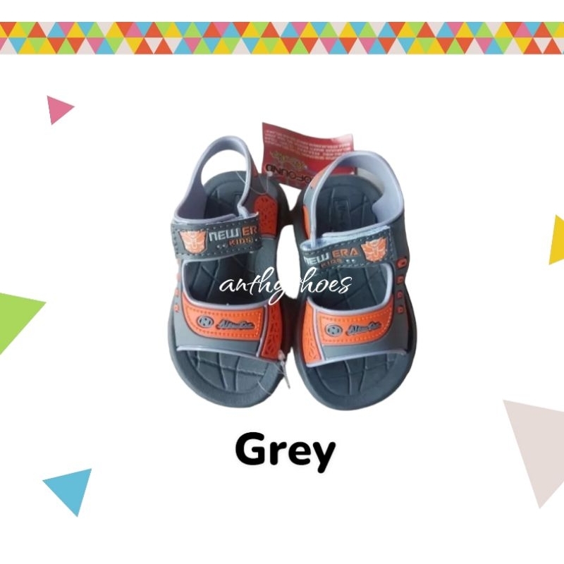 SANDAL KARET TALI Anak Bayi Batita Laki NEW ERA CNC 1351 19-30