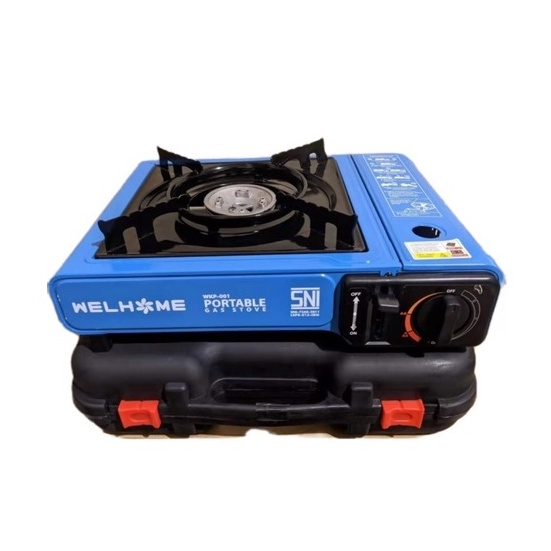 Kompor Portable Welhome 2in1/ Portable Gas Stove Welhome WKP 001 ( Bisa Gas Butane dan Gas LPG)