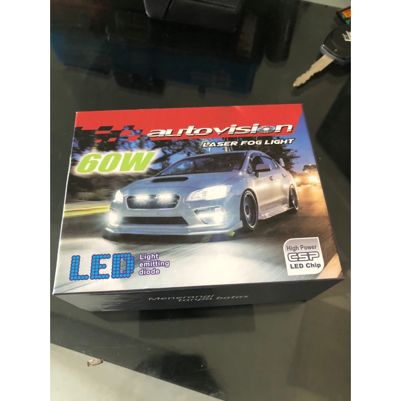 Autovision LED Laser Fog Lamp / Fog Light 60W - HB4