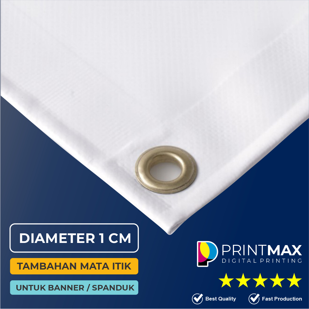 Tambahan Mata Itik Untuk Spanduk / Mata Ayam Banner / Finishing Spanduk Mata Itik