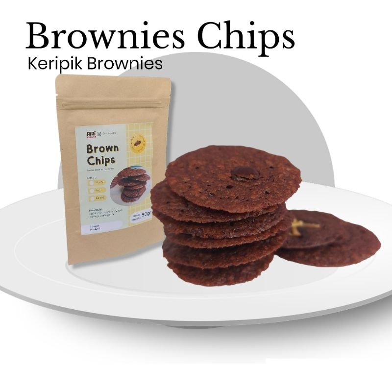 

Riri Brownie | Brownies Chips | Keripik Kue Kering