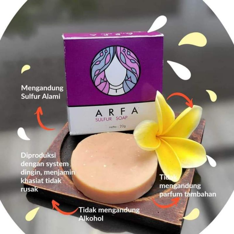 SABUN ARFA | ARFA SOAP | SABUN SULFUR ARFA ORIGINAL