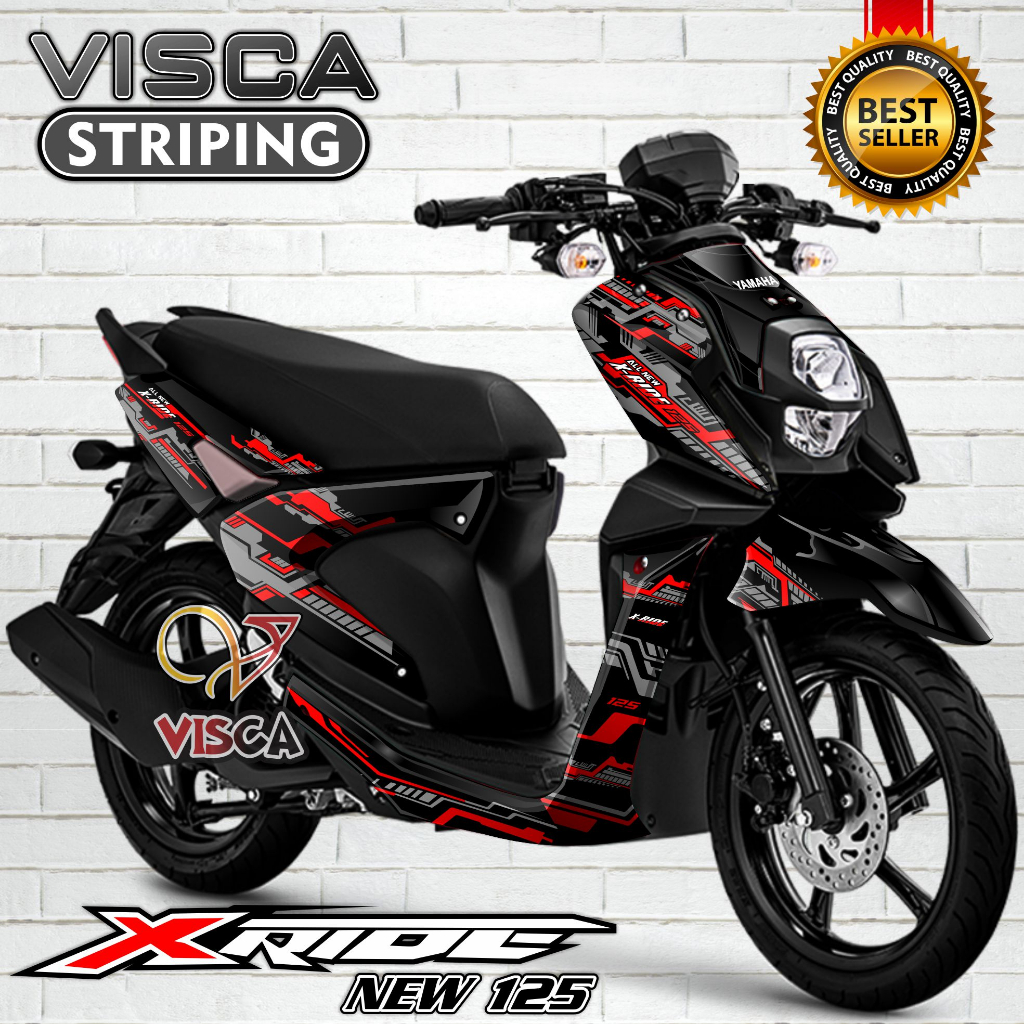 (PROMO SPECIAL) Decal X Ride 125 - Stiker X Ride 125 - Dekal X Ride 125 Full Body - Striping X Ride 