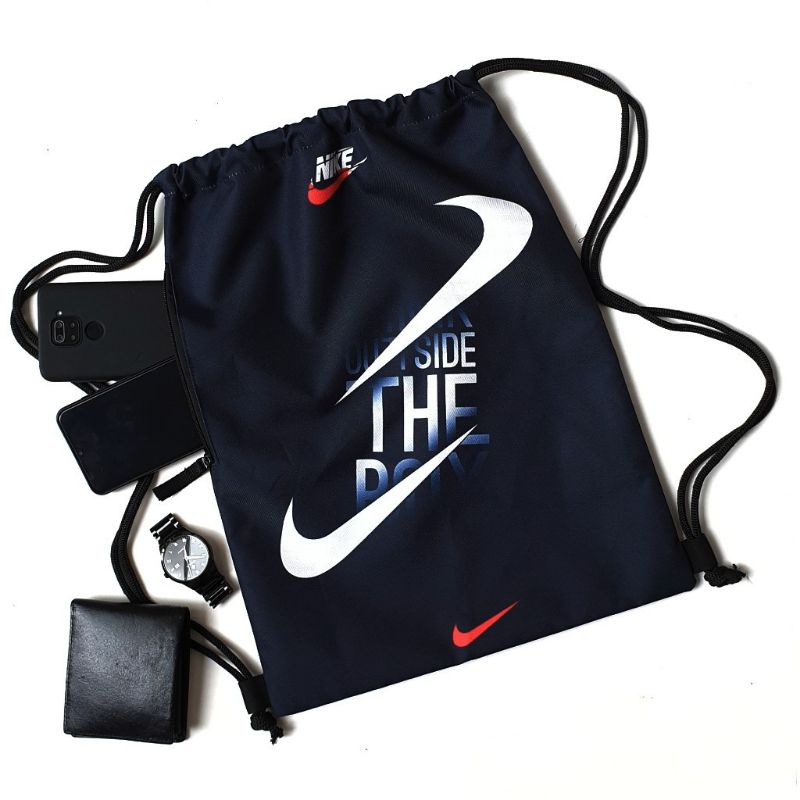 Gymsack Nike Tas Serut Olahraga Stringbag Futsal Sepakbola