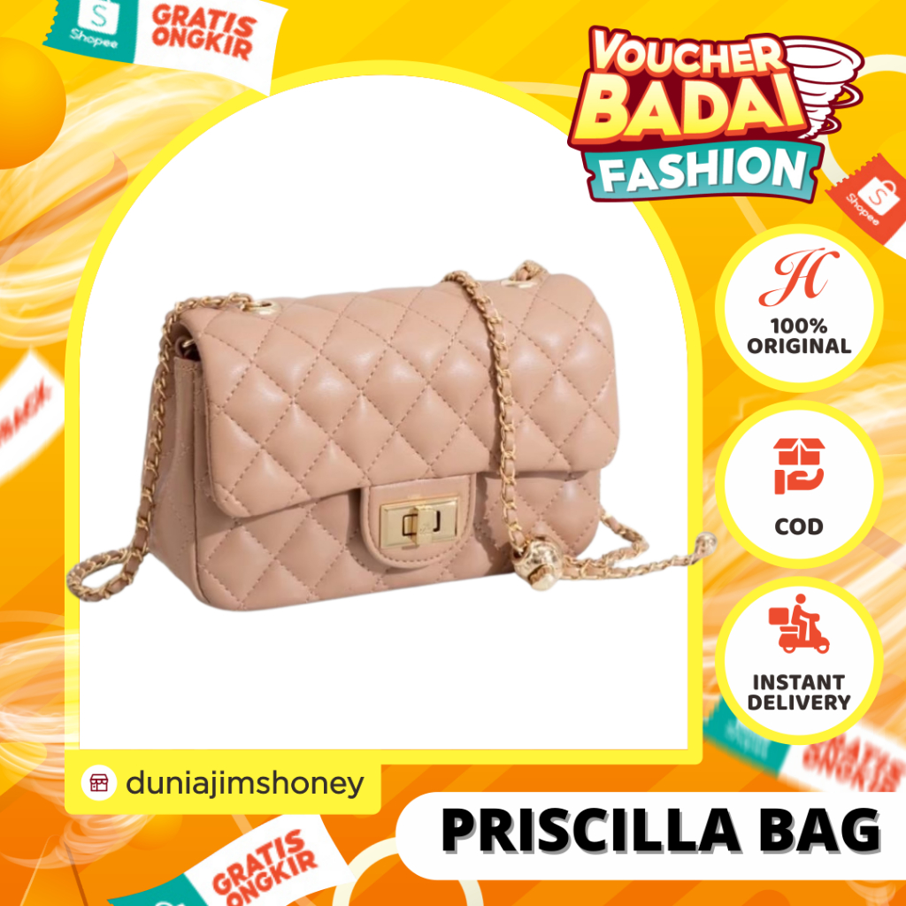 JIMS HONEY PRISCILLA BAG TAS SELEMPANG WANITA ORI