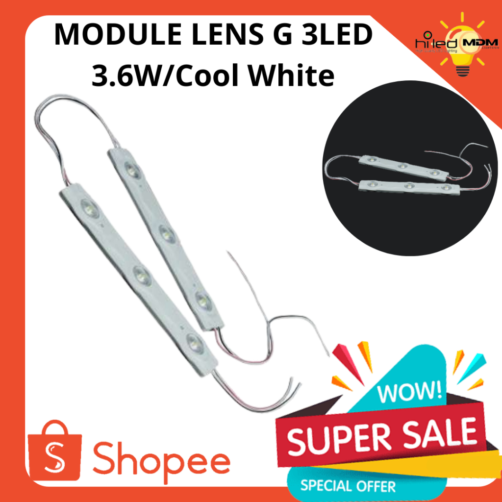 HILED MODULE G 3LED/DC12V 3,6WATT