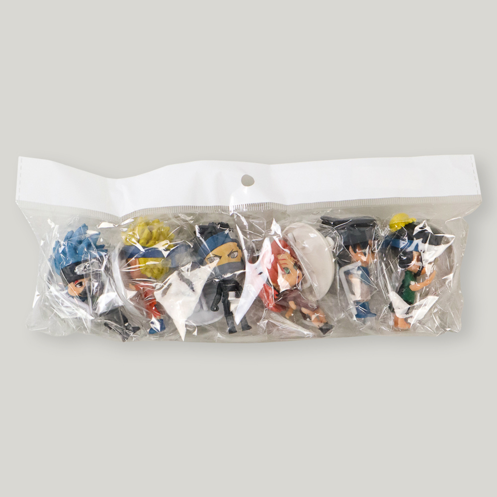 Action Figure Naruto 6 PCS Model 18 - No Color