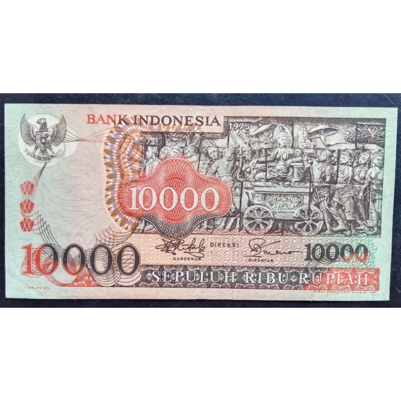 UANGKUNO 10.000 RUPIAH BARONG THN 1975