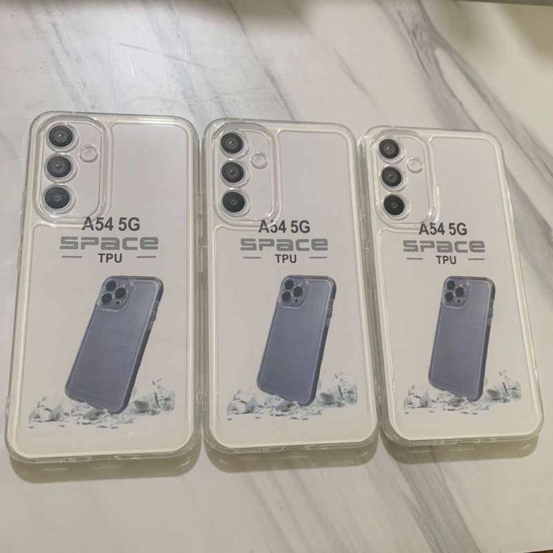 Softcase Samsung A51 4G Samsung A54 5G Samsung M14 5G - Case Clear Bening Space Tpu - UA