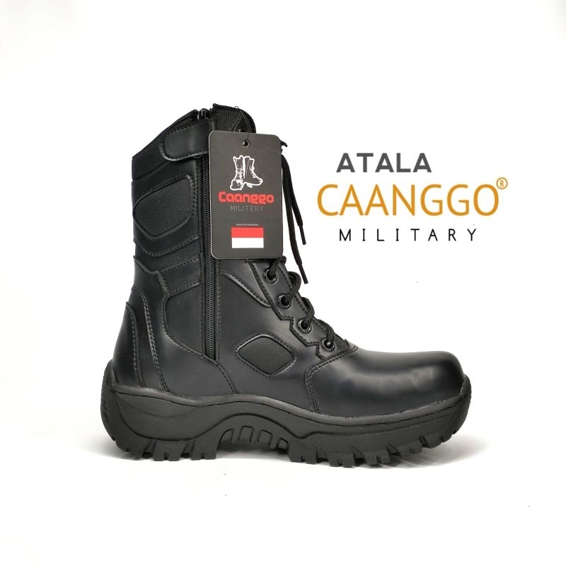 Caanggo -Sepatu pdl tactical outdoor boots safety C-2ATL HITAM