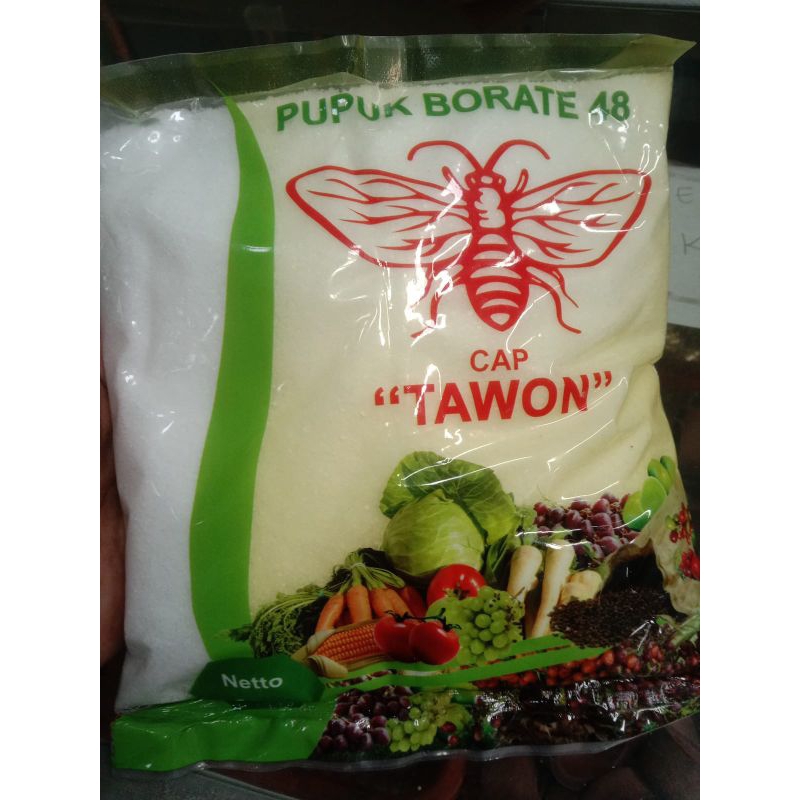 Pupuk BORATE 48 % Cap Tawon 1 Kg