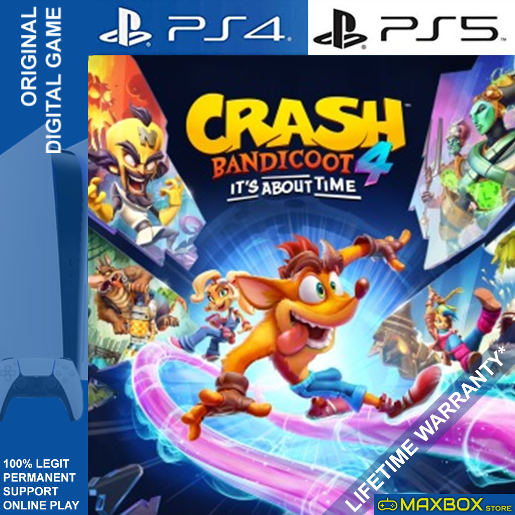 Crash Bandicoot 4 PS4 PS5 Digital Game