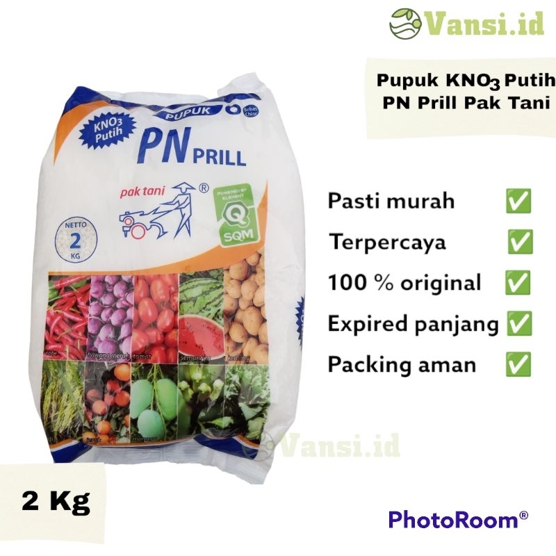 Pupuk Kno3 Putih PN Prill Pak Tani 2kg