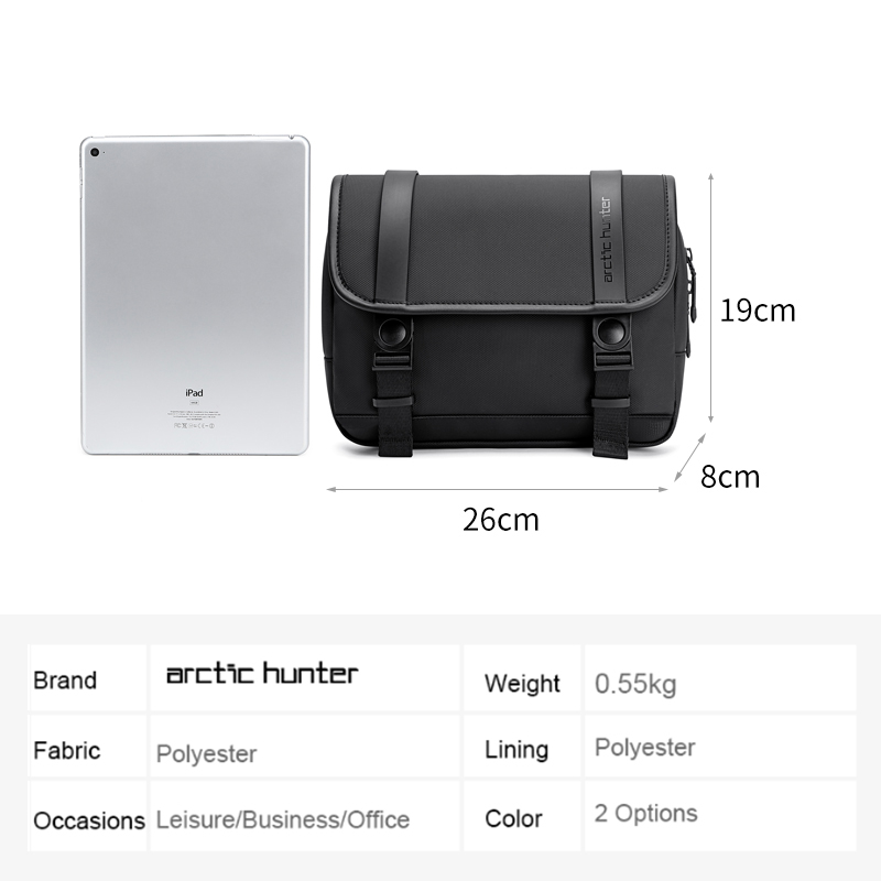 Arctic Hunter K00568 Tas Selempang Sling Messenger Bag Pria Ringan