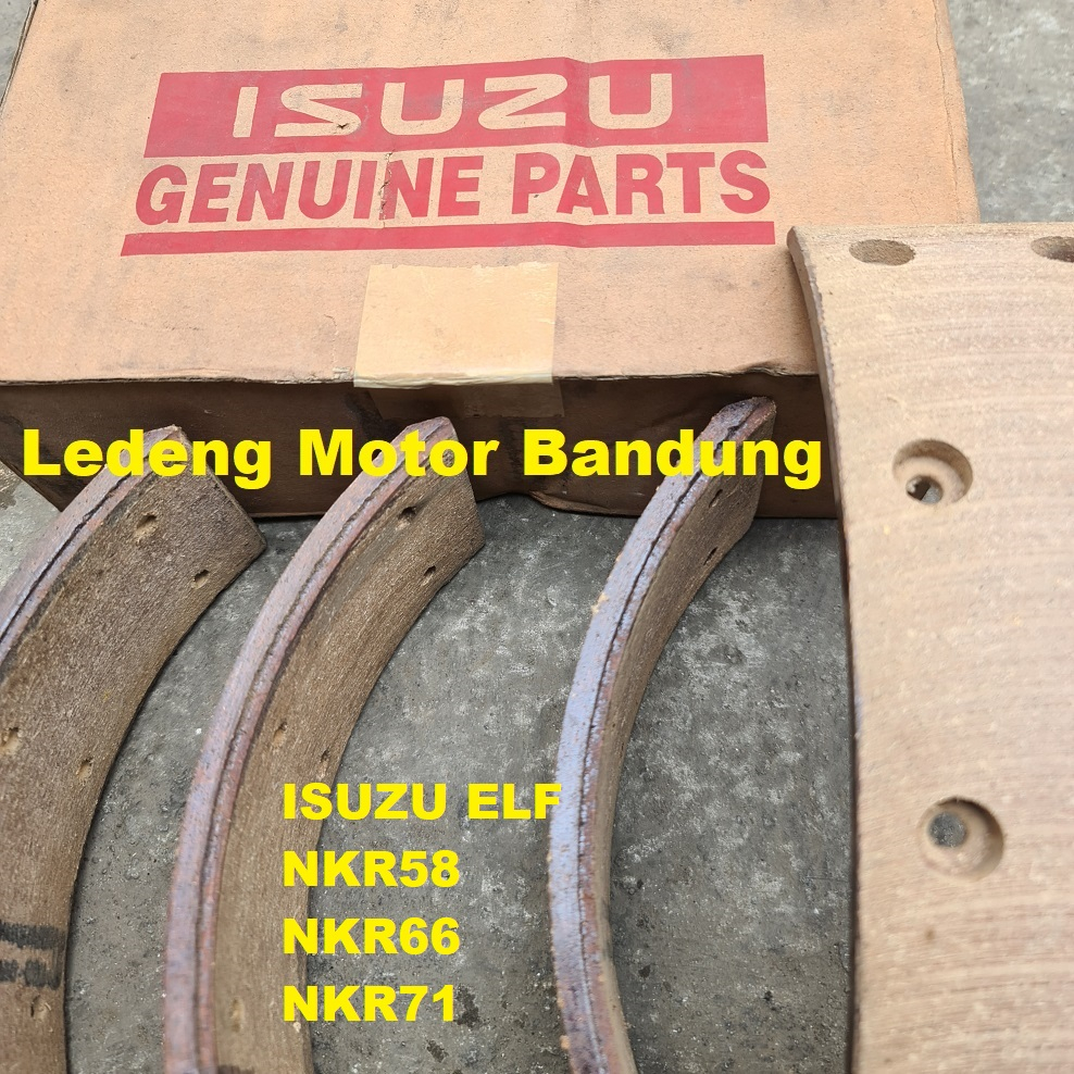 Original Brake Lining ISUZU ELF NKR58 NKR66 NKR71 Kampas Rem Genuine Parts