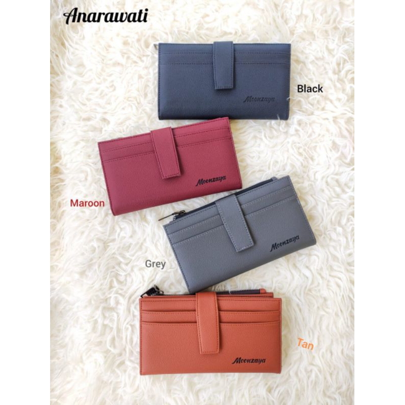 DOMPET ANARAWATI by MOONZAYA DOMPET WANITA BANYAK SLOT KARTU DOMPET MOONZAYA CANTIK