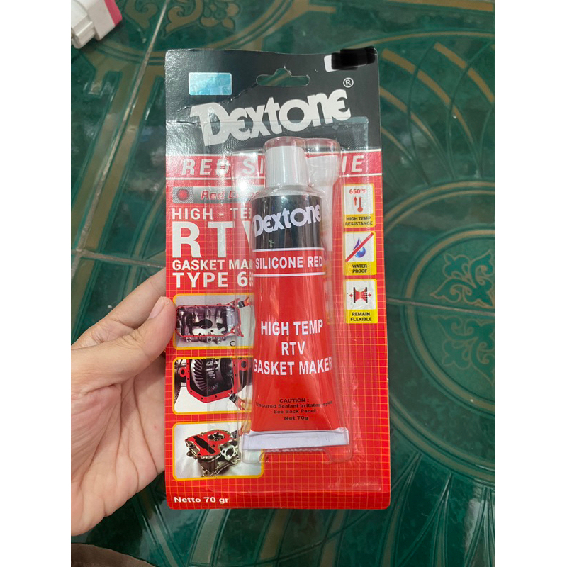 

LEM SILICONE RED DEXTONE 70gr MERAH