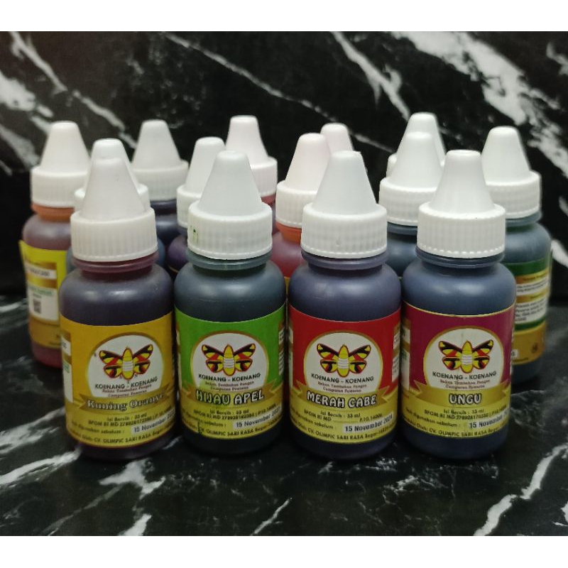 

PEWARNA KOENANG/PEWARNA MAKANAN/MINUMAN