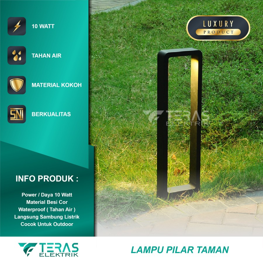 Lampu taman pilar minimalis lampu taman minimalis outdoor