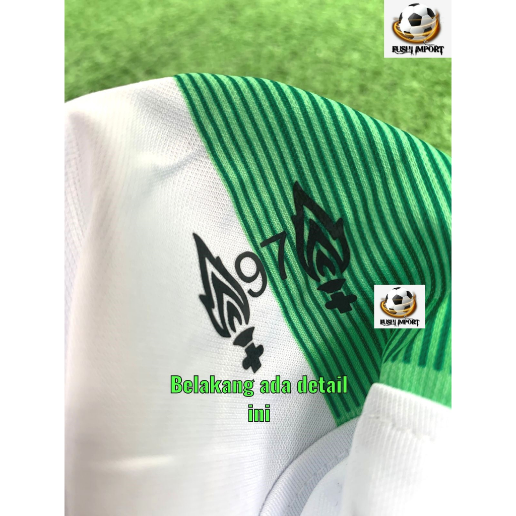 Jersey Baju Bola Lvrpll Away Full Patch 2023 2024 Grade Ori