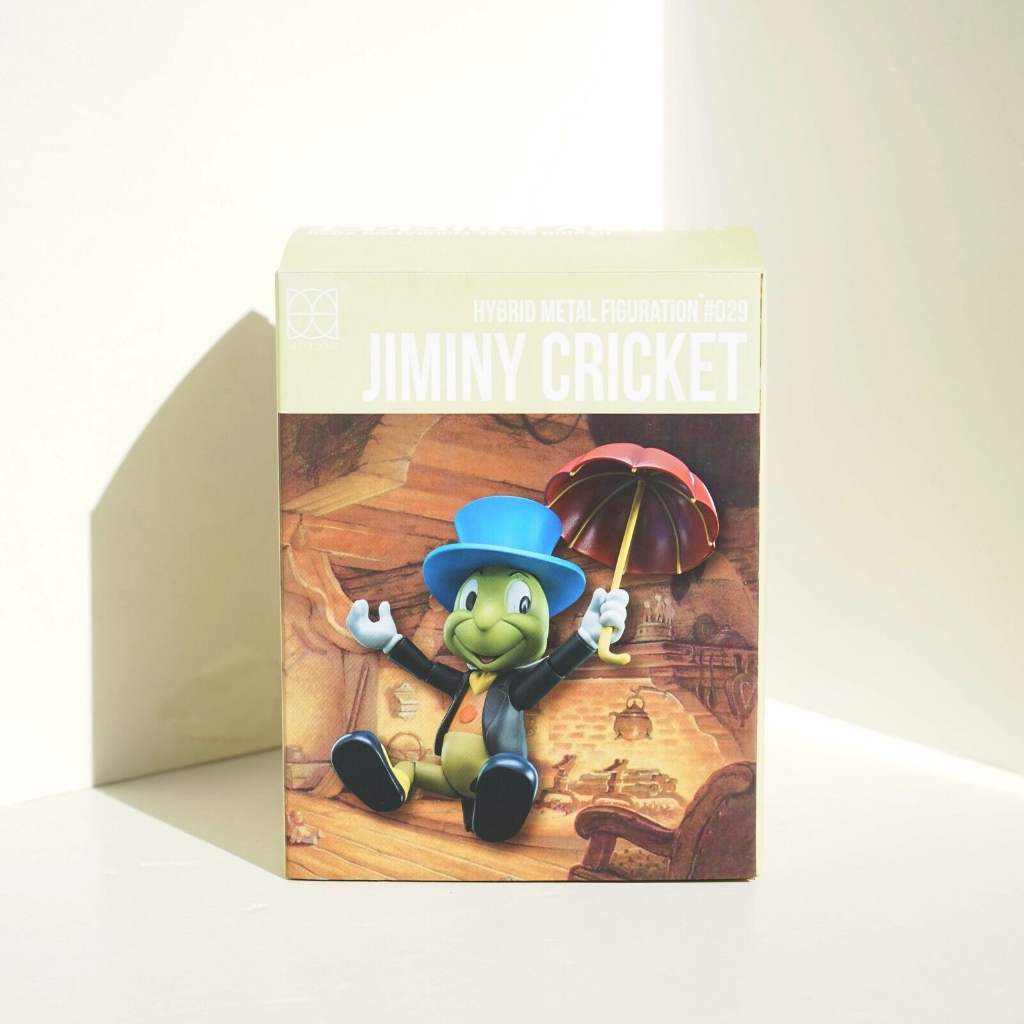 HEROCROSS Jiminy Cricket Figure Disney Hybrid Metal Figuration HMF#029