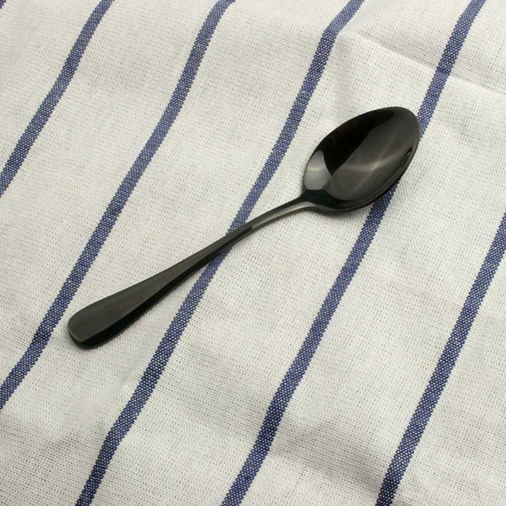 Sendok Makan Table Spoon Stainless Steel Comfortable Grip Sendok Gagang Genggam Nyaman Anti Karat Berkualitas