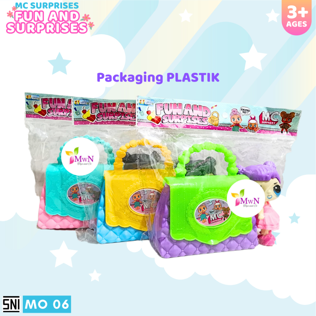 MWN Mainan Boneka MC Fun and Surprises MO 06