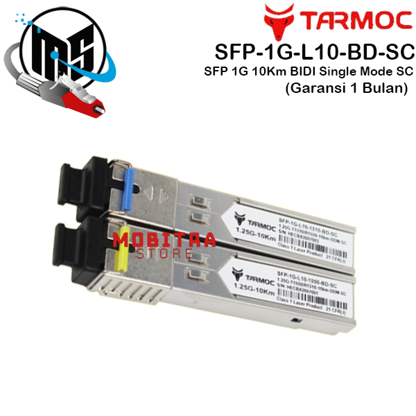 Tarmoc SFP-1G-L10-BD-SC | SFP 1G BiDi 10KM SM SC | SFP 1G 10KM SC