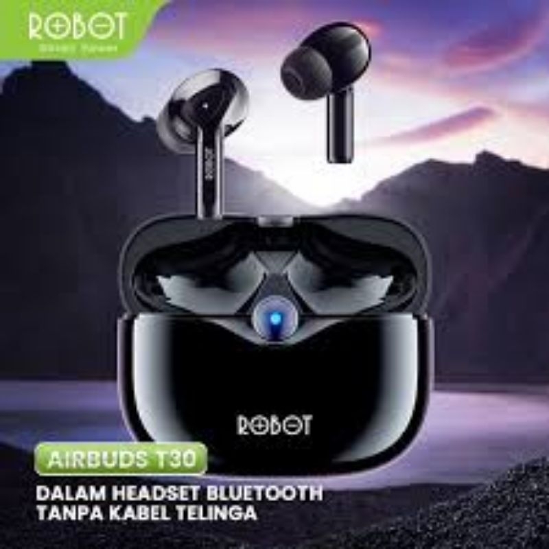 Robot TWS Airbuds T30 Black