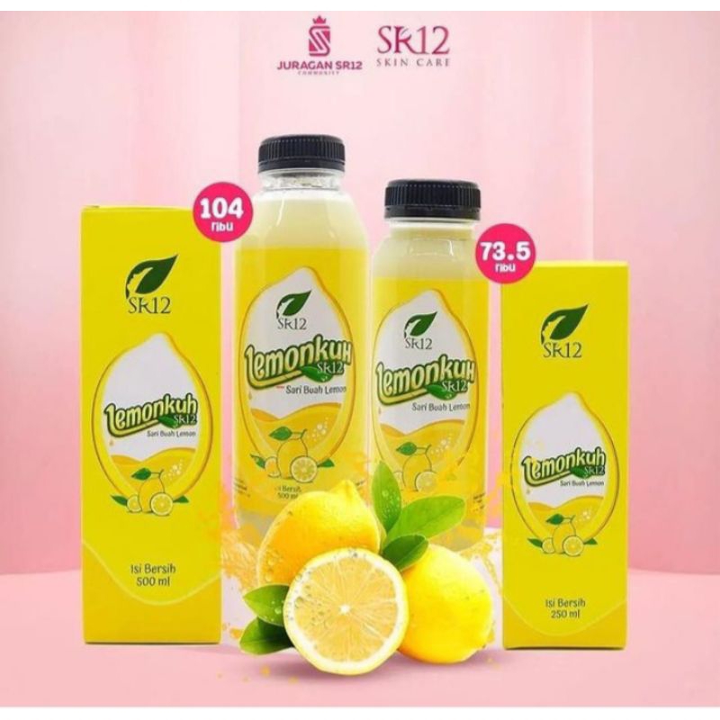 

LEMONKU SR12/SARI BUAH LEMON ASLI/MINUMAN NUTRISI DIET DETOX HERBAL PELANGSING/ MINUMAN TINGGI VIT C /MINUMAN ANTIOKSIDAN ALAMI/ MINUMAN MEMBANTU MENURUNKAN BERAT BADAN SECARA ALAMI/SARI BUAH LEMON