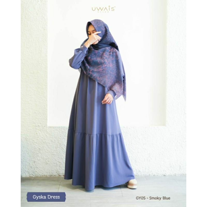 GYSKA DRESS BY UWAIS / BAJU GAMIS KEKINIAN TRENDY