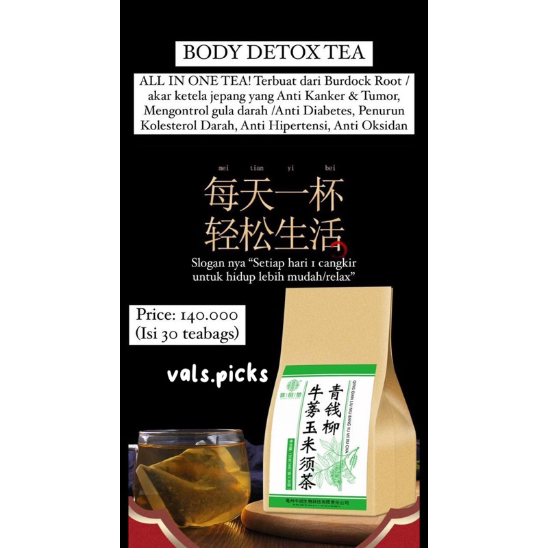 

Body Detox Tea