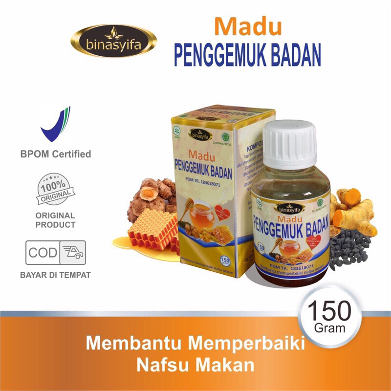 

Binasyifa Madu Penggemuk Badan Menambah Nafsu Makan Anak Dan Dewasa Hasil Permanen Tanpa Efek Samping Binasyifa Herbal Asli Original Binasyifa Herbal Anak