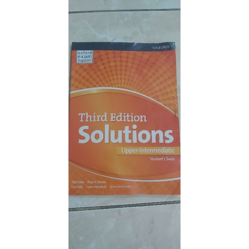 

Solutions: Third Edition Student Book