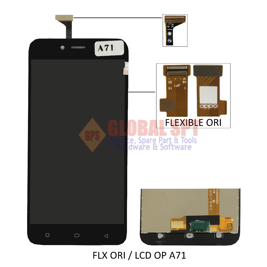 FLX ORI / LCD TOUCHSCREEN OPPO A71