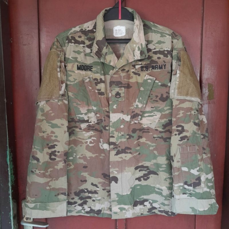 Shirt OCP Scorpion Issue Us Army Kemeja BDU Second Preloved