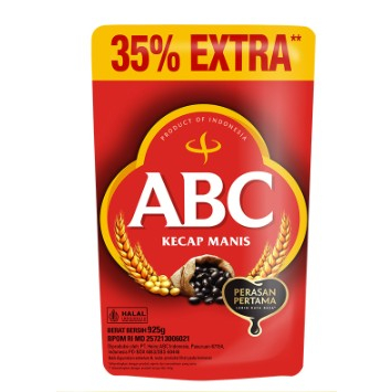 

ABC Kecap Manis 925 gr (700ML + 225ML/ 35%)