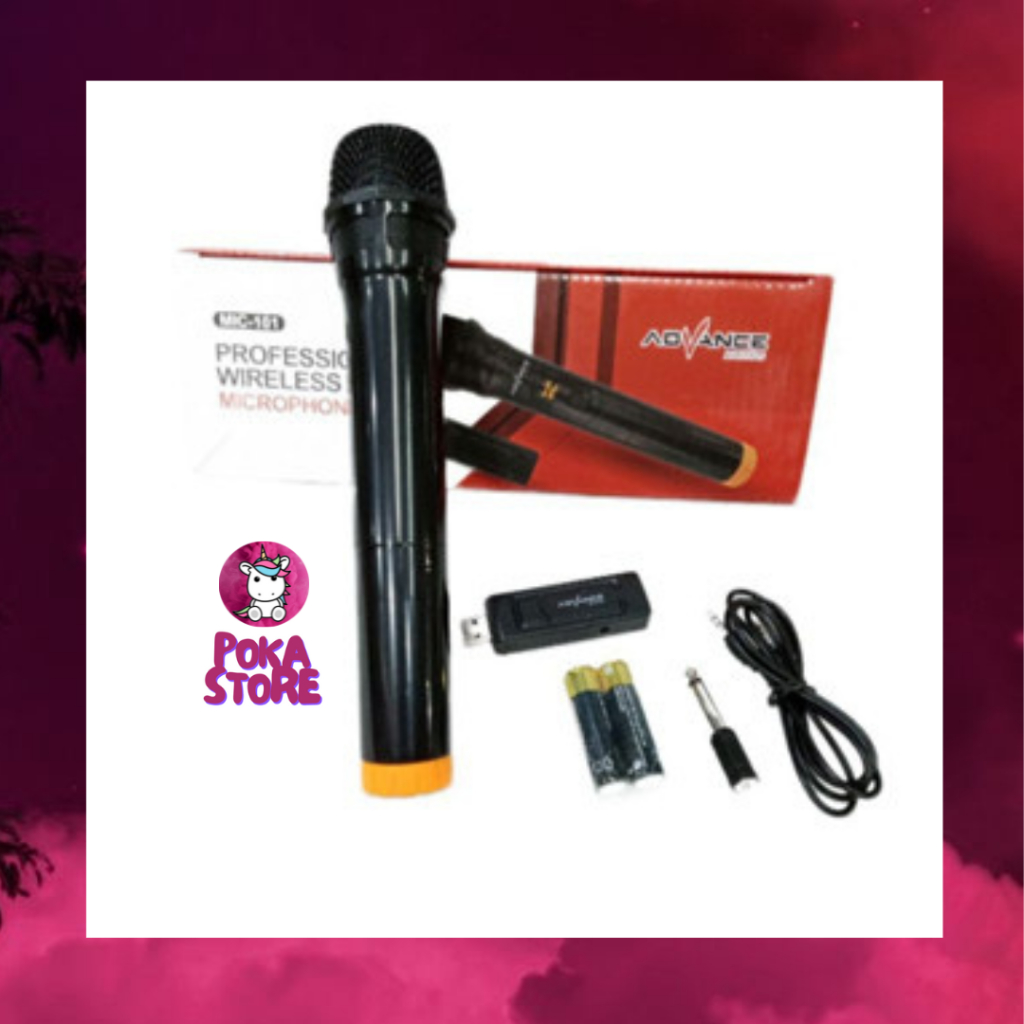 MICROPHONE ADVANCE WIRELESS - MIC 101