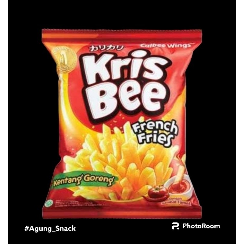 

Kris Bee French Fries Kentang Goreng ( 1 Renceng Isi 10 Bungkus ) @ 9 gram