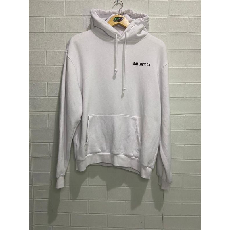 hoodie balenciaga white original