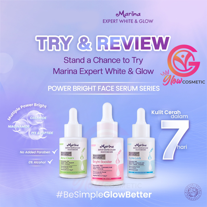 MARINA EXPERT WHITE &amp; GLOW POWER BRIGHT FACE SERUM